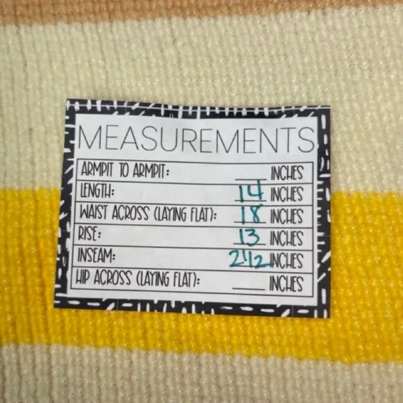 L*SPACE | NWT Sun Seeker Yellow Tie Waist Chenille Lounge Shorts | Size XL - Picture 10 of 10